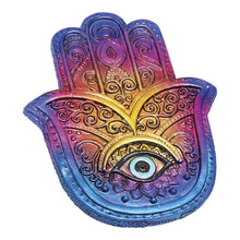 Load image into Gallery viewer, Sunrise Hamsa Flat Incense Burner