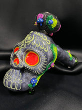 Load image into Gallery viewer, Pulsar Voodoo Skull Bubbler Pipe