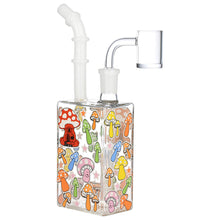 Load image into Gallery viewer, Glow Mushroom Juice Box Dab Rig