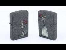 Load and play video in Gallery viewer, Zippo Day of Dead Skull Couple