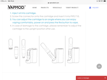 Load image into Gallery viewer, VAPMOD Pipe 710 Oil Vape