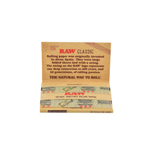 Load image into Gallery viewer, RAW Single Wide Classic Papers