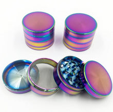 Load image into Gallery viewer, Rainbow Metal Herb Grinder