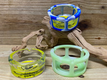 Load image into Gallery viewer, Afghan Hemp Silicone Glass Ashtray