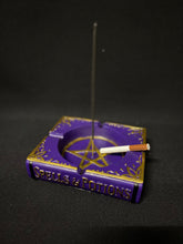 Load image into Gallery viewer, Pentagram Book Incense Burner