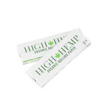 Load image into Gallery viewer, High Hemp Organic Rolling Papers