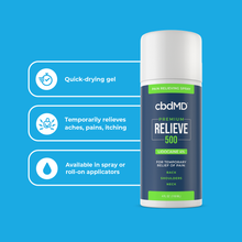 Load image into Gallery viewer, CBDMD Topical Relieve
