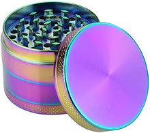 Load image into Gallery viewer, Rainbow Metal Herb Grinder