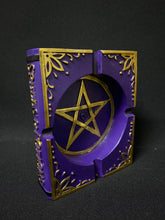 Load image into Gallery viewer, Pentagram Book Incense Burner