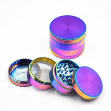 Load image into Gallery viewer, Rainbow Metal Herb Grinder