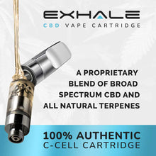 Load image into Gallery viewer, Exhale CBD Vape Cartridge