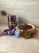 Load image into Gallery viewer, Rainbow Metal Herb Grinder