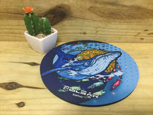 Load image into Gallery viewer, Pulsar Dab Padz Round Dab Mat | Psychedelic Ocean