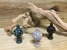 Load image into Gallery viewer, Multi Color Spiral Ball Carb Cap