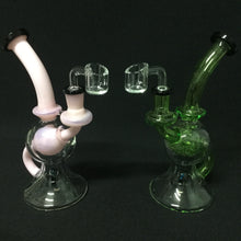 Load image into Gallery viewer, Glass Bong 8"