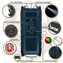 Load image into Gallery viewer, Jolt 3-N-1 Safe Keeper 92,000,000 Stun Gun
