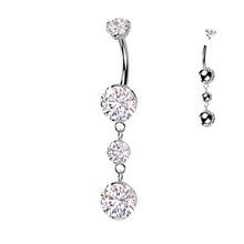 Load image into Gallery viewer, (TIN44) Belly Rings Titanium
