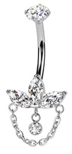 Load image into Gallery viewer, Belly Rings Titanium TIN59

