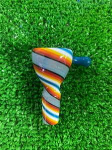 Spiral Glass Bowl
