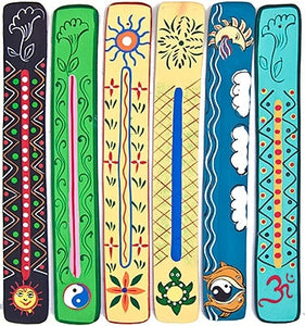 Assorted Wooden Incense Burner Set