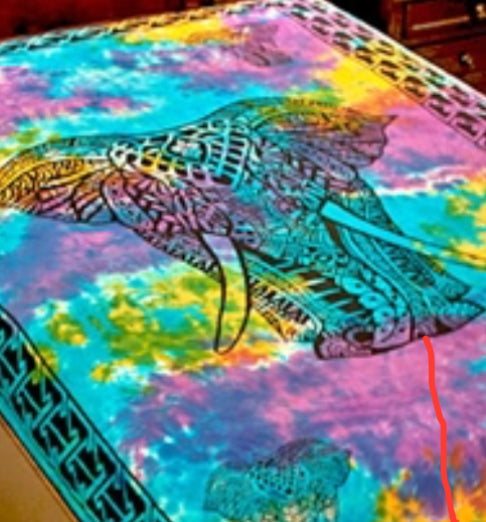 Celtic Elephant Tapestry