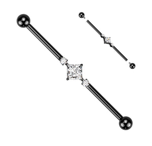Industrial Barbell Piercing TIBI04