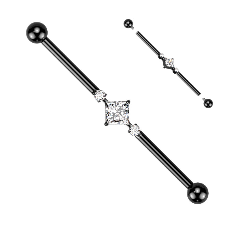Industrial Barbell Piercing TIBI04