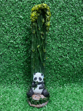 Load image into Gallery viewer, Bamboo Panda Upright Incense Burner
