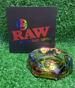 Raw Glass Ashtray