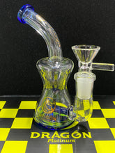 Load image into Gallery viewer, Dragon Platinum Glass Bent Mini W/P
