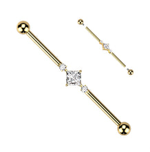 Load image into Gallery viewer, Industrial Barbell Piercing TIBI04
