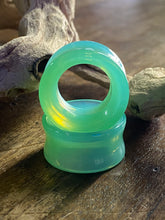Load image into Gallery viewer, (PGL21) Green Opalite Glass Plug
