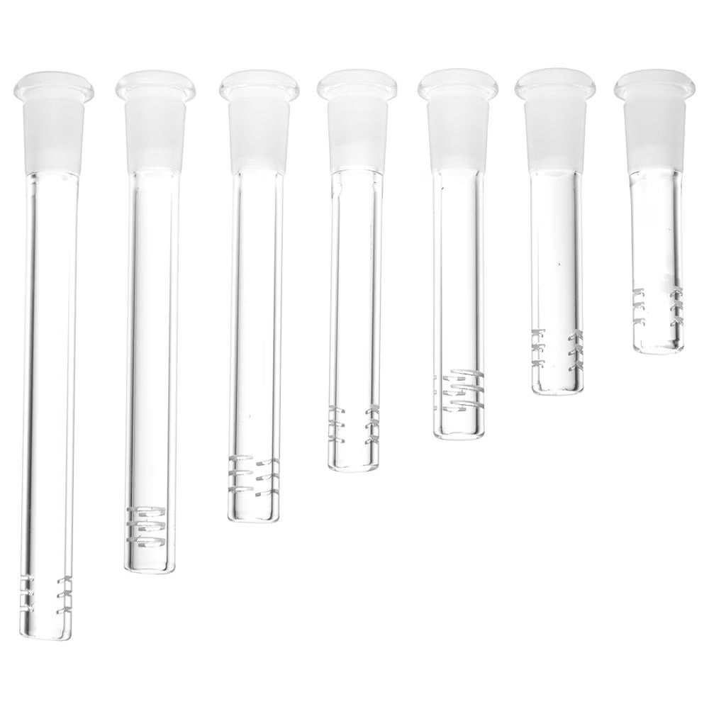 Glass Downstems & Acrylic Display