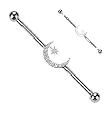 Load image into Gallery viewer, Industrial Barbell Piercing TIBI14
