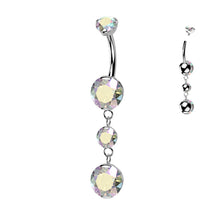 Load image into Gallery viewer, (TIN44) Belly Rings Titanium
