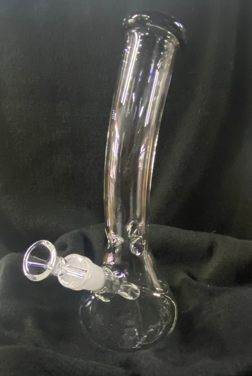 Classic Bent Neck Beaker Glass W/P Medium