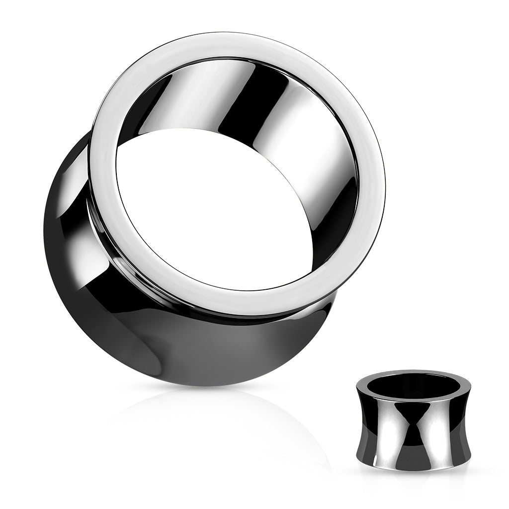 Black Saddle Tunnel Plug PSDF02H