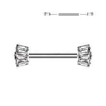 Load image into Gallery viewer, ITK279 Nipple Piercing Push In
