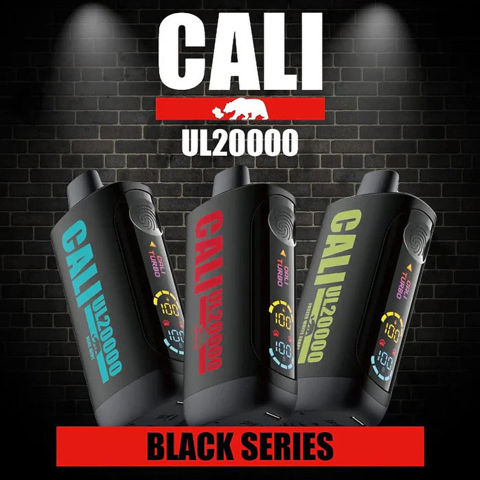 Cali UL 20000 Black Series Nicotine Disposable