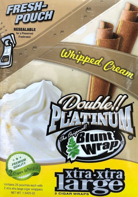 Flat Platinum 3X Wrap - Whipped Cream