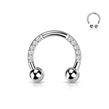 Load image into Gallery viewer, T23H05 Septum Titanium Piercing
