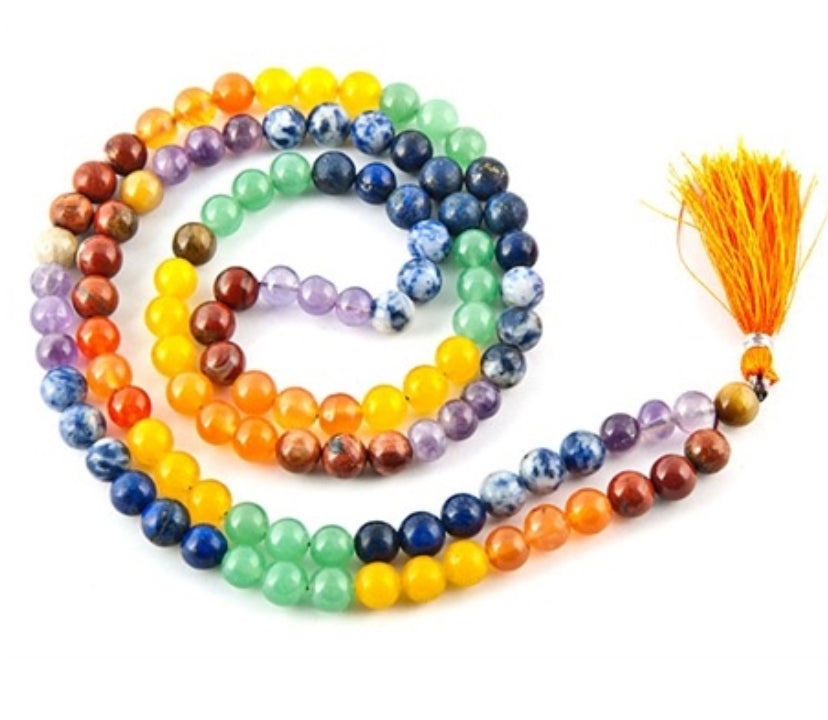 7 Chakra Prayer Mala