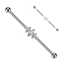 Load image into Gallery viewer, Industrial Barbell Piercing TIBI09
