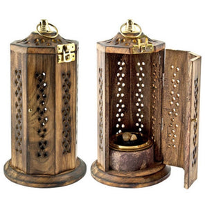 Brass Screen Charcoal Tower Burner