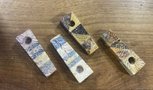 Load image into Gallery viewer, Carved Marbled Stone Hand Pipe
