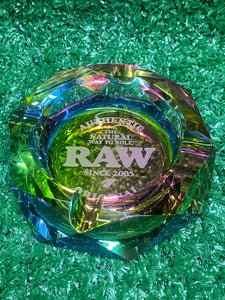 Raw Glass Ashtray