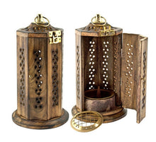 Load image into Gallery viewer, Brass Screen Charcoal Tower Burner
