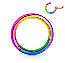 Load image into Gallery viewer, Hoop Ring Piercing Titanium 16GA

