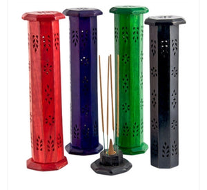 Assorted Wooden Tower  Burner