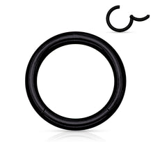 Load image into Gallery viewer, Hoop Ring Piercing Titanium 16GA

